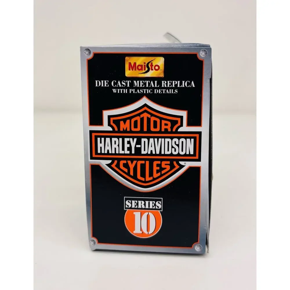 Maisto 1:18 Harley Davidson 2000 FLSTF Fat Boy Diecast Motorcycle Series 10 New